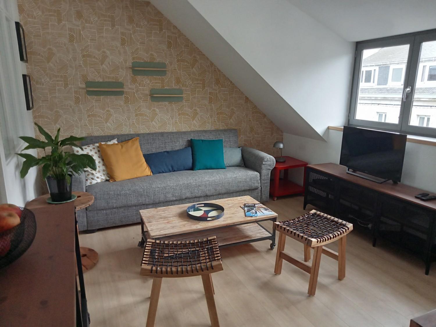 Les Appartements Du 31 - Centre Ville - 3E Etage - 35M2 Quimper Exteriör bild
