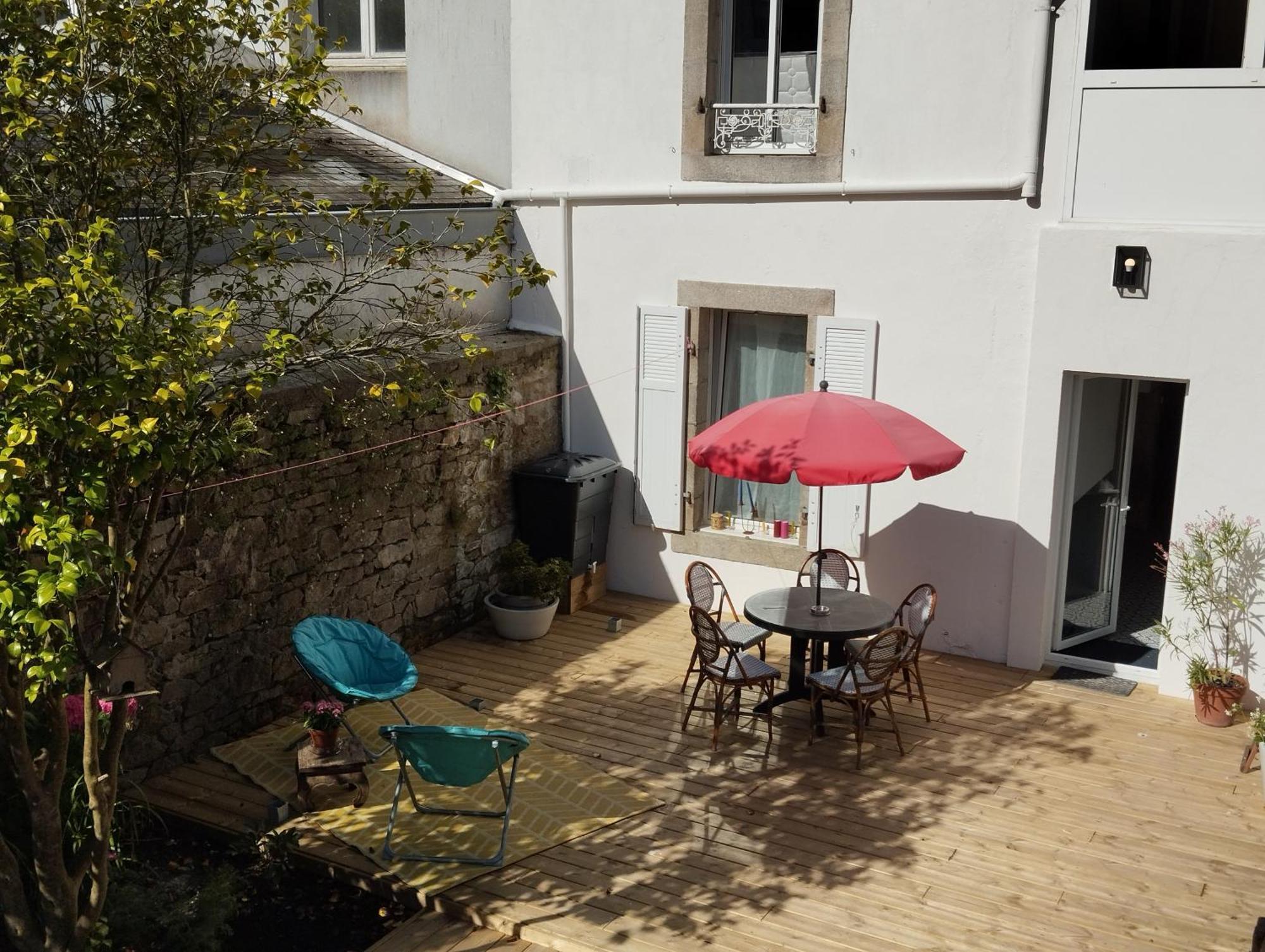 Les Appartements Du 31 - Centre Ville - 3E Etage - 35M2 Quimper Exteriör bild
